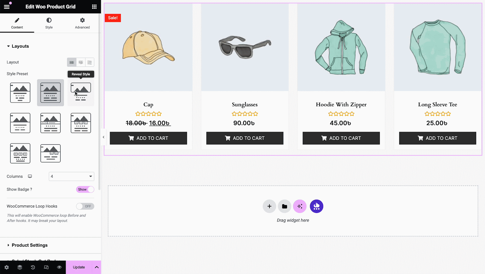 WooCommerce Product Grid 4 Product Grid