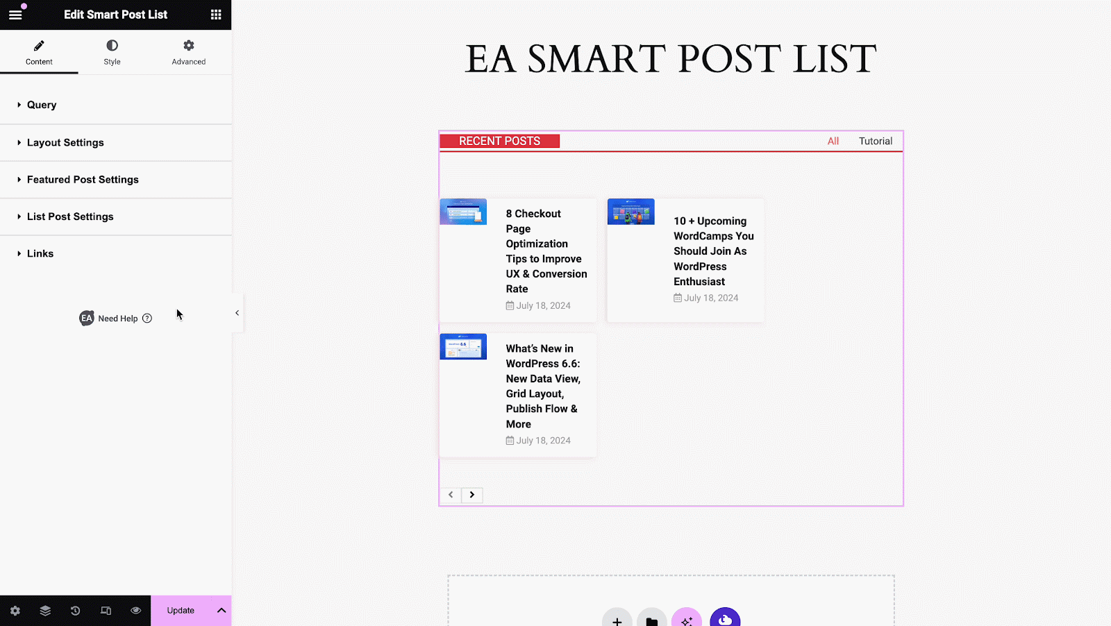 Smart Post List 6 Smart Post List